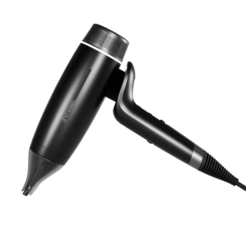 ghd Metallic Speed Ionic Hair Dryer Black - Beauty Tribe