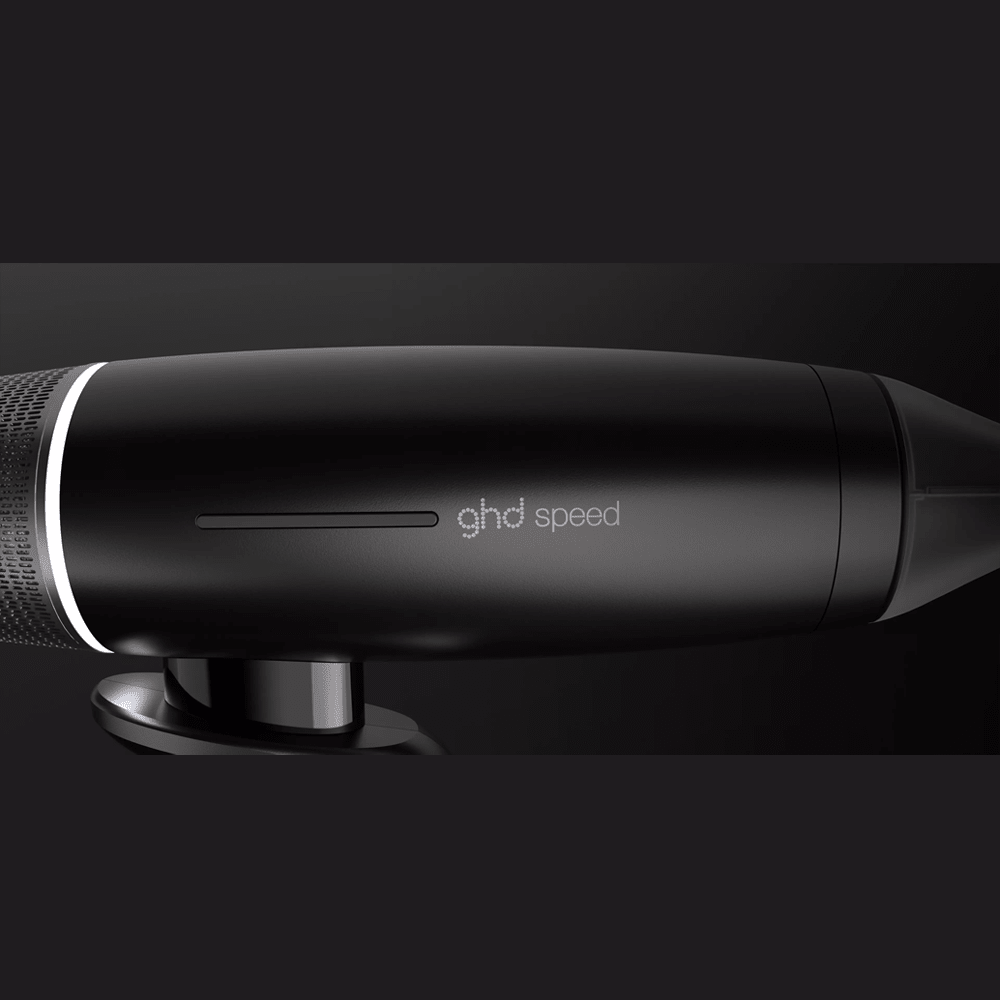 ghd Metallic Speed Ionic Hair Dryer Black - Beauty Tribe