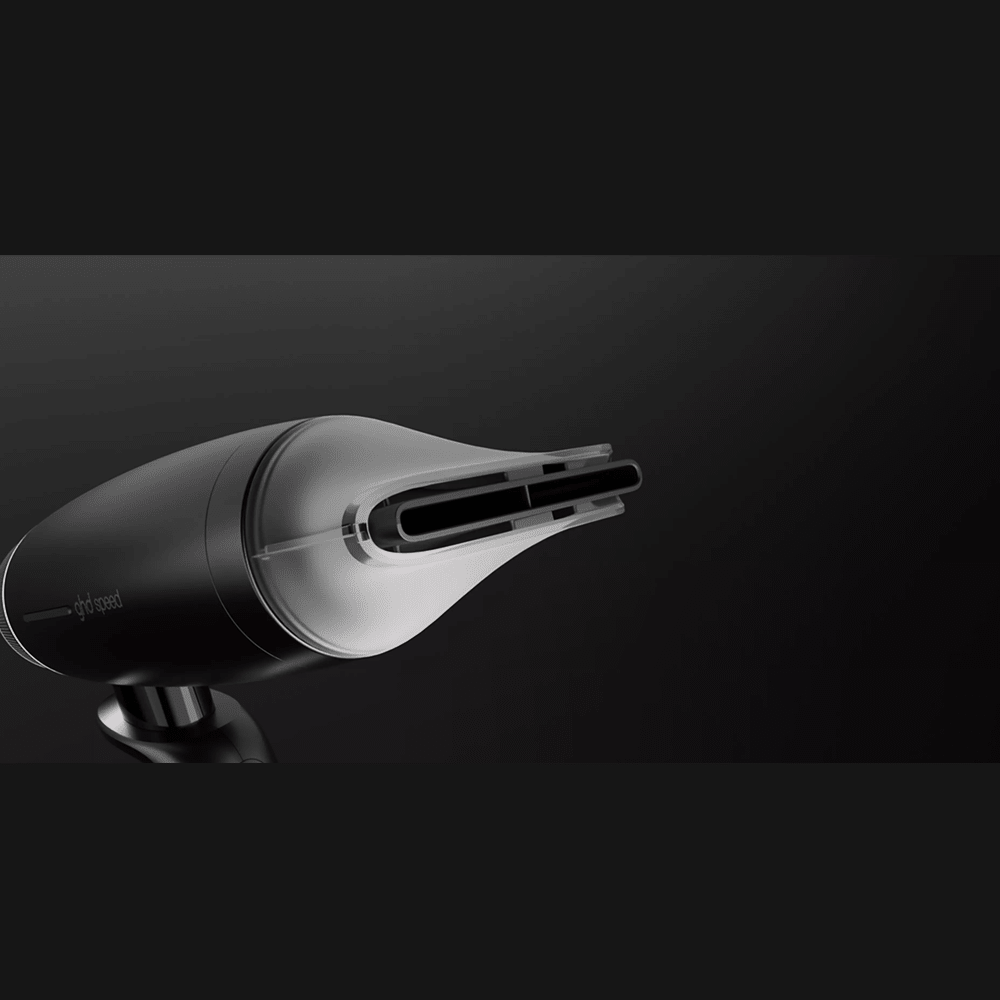 ghd Metallic Speed Ionic Hair Dryer Black - Beauty Tribe