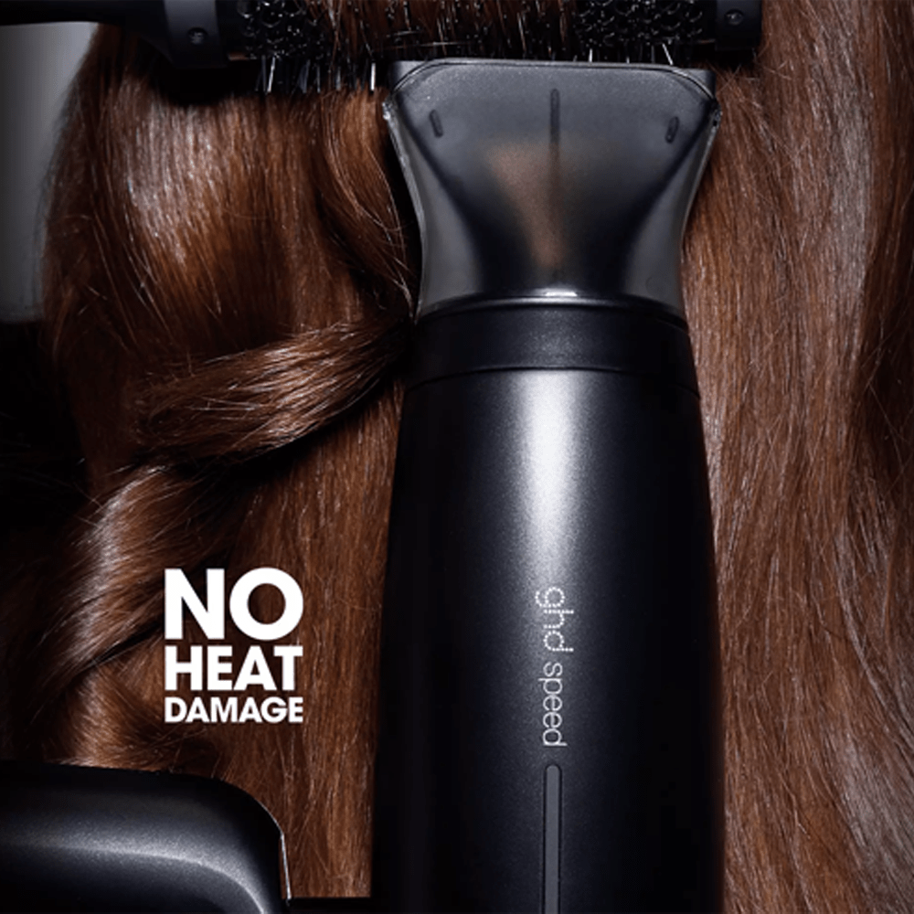 ghd Metallic Speed Ionic Hair Dryer Black - Beauty Tribe