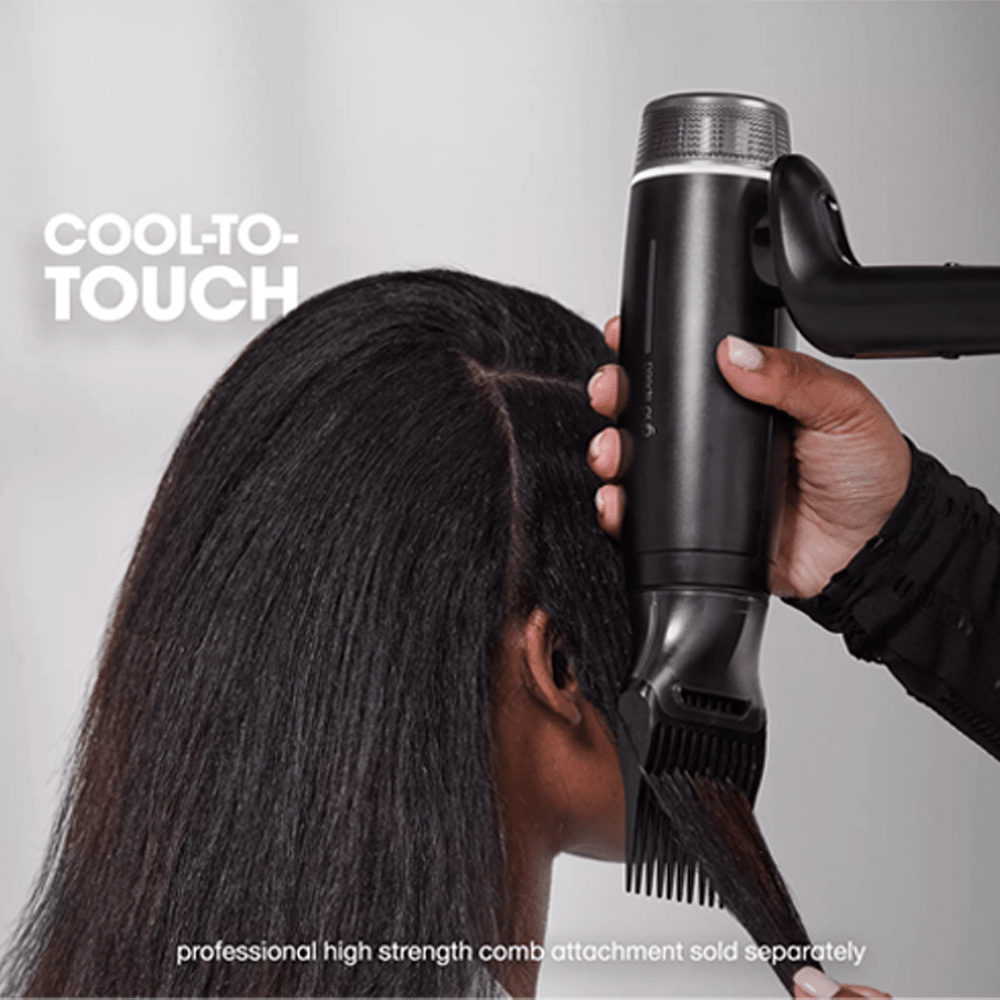 ghd Metallic Speed Ionic Hair Dryer Black - Beauty Tribe