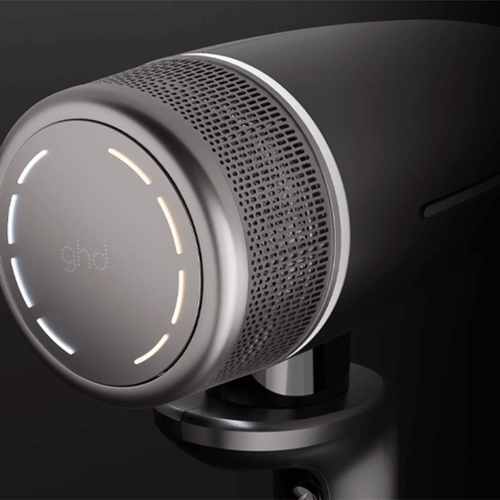 ghd Metallic Speed Ionic Hair Dryer Black - Beauty Tribe