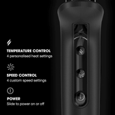 ghd Metallic Speed Ionic Hair Dryer Matte Black - Beauty Tribe