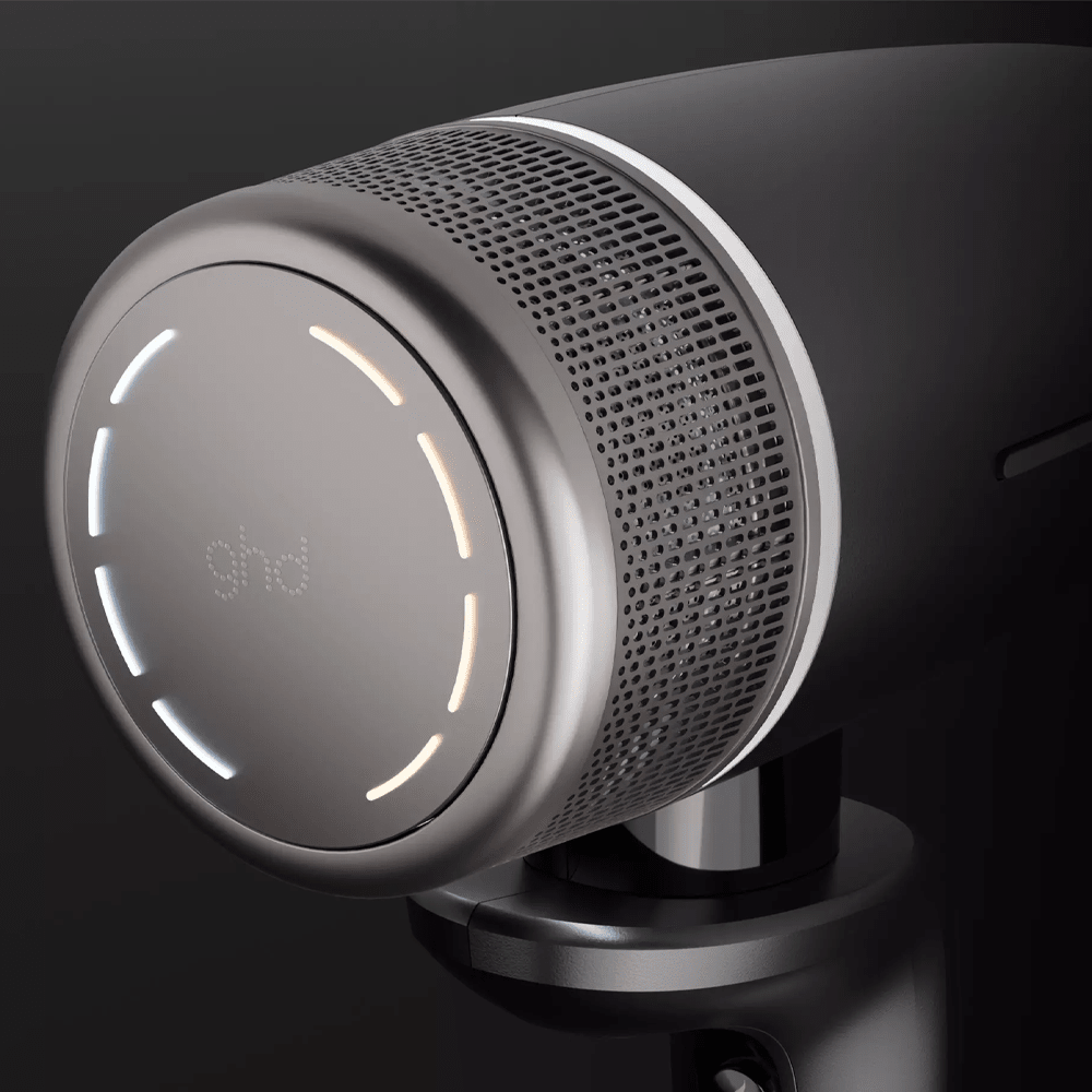 ghd Metallic Speed Ionic Hair Dryer Matte Black - Beauty Tribe