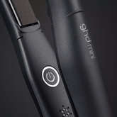 ghd Mini Slim Hair Straightener Black 15MM Plate - Beauty Tribe