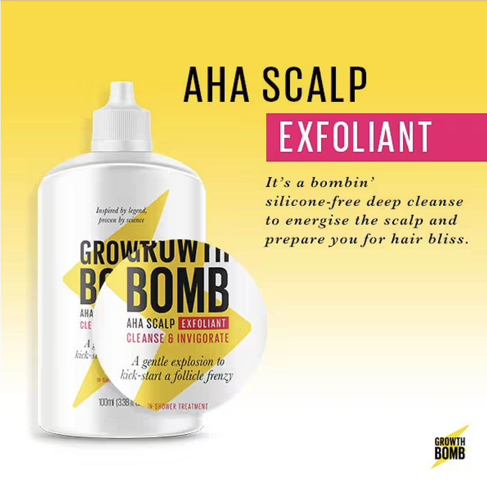 Growth Bomb Hair Scalp AHA exfoliant 100ml