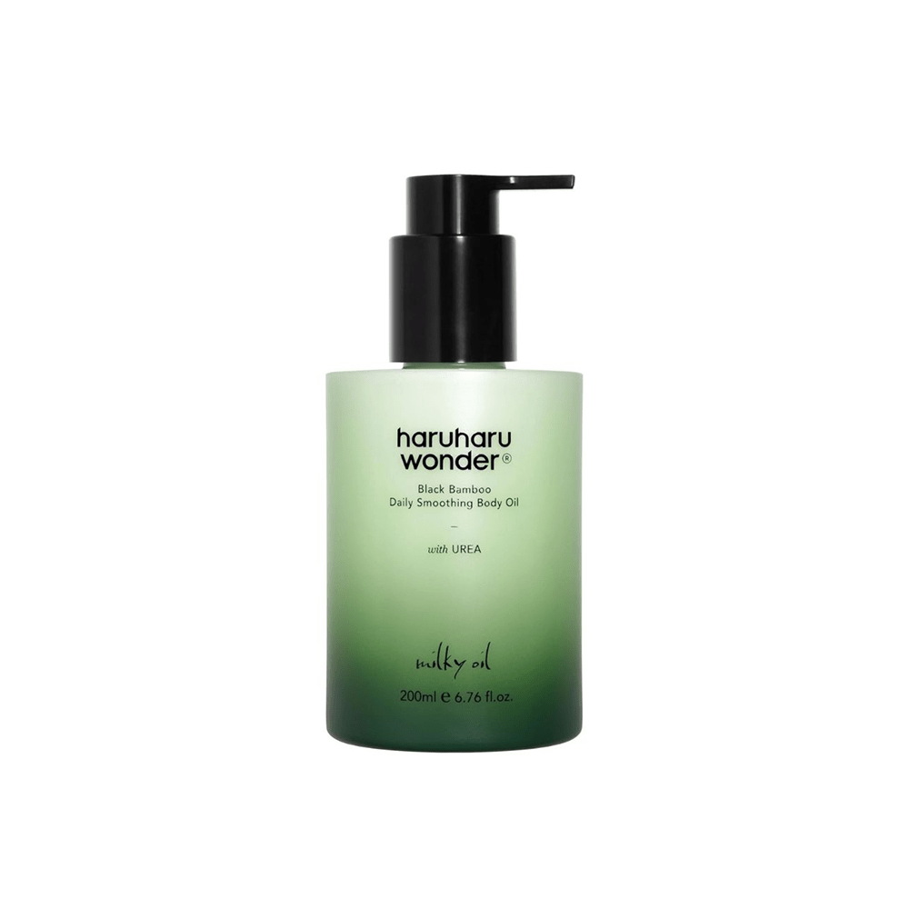 Haruharu Wonder Black Bamboo Daily Smoothing Body Oil 200ml - Beauty Tribe