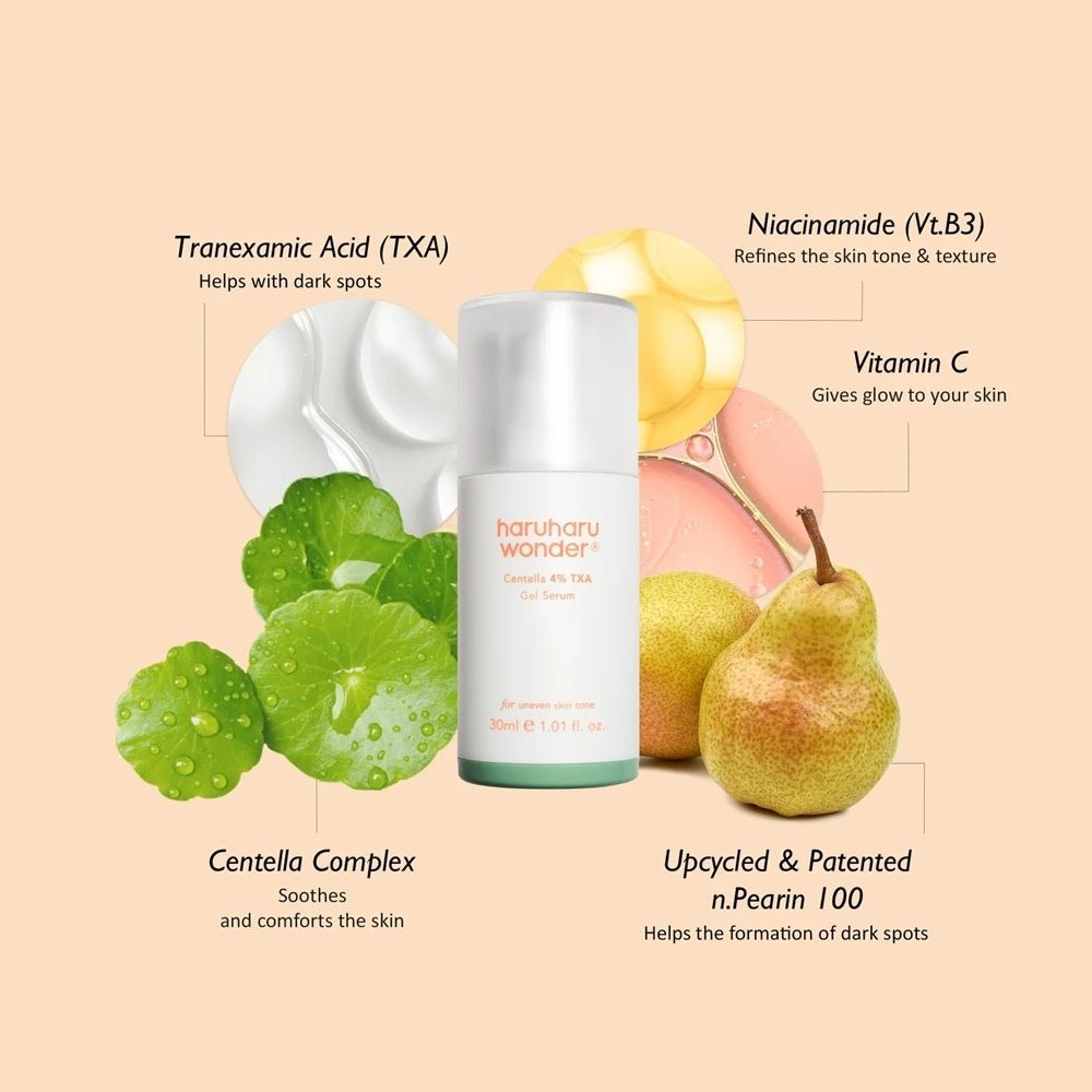 HaruHaru Wonder Centella 4% TXA Dark Spot Go Away Serum 90g - Beauty Tribe