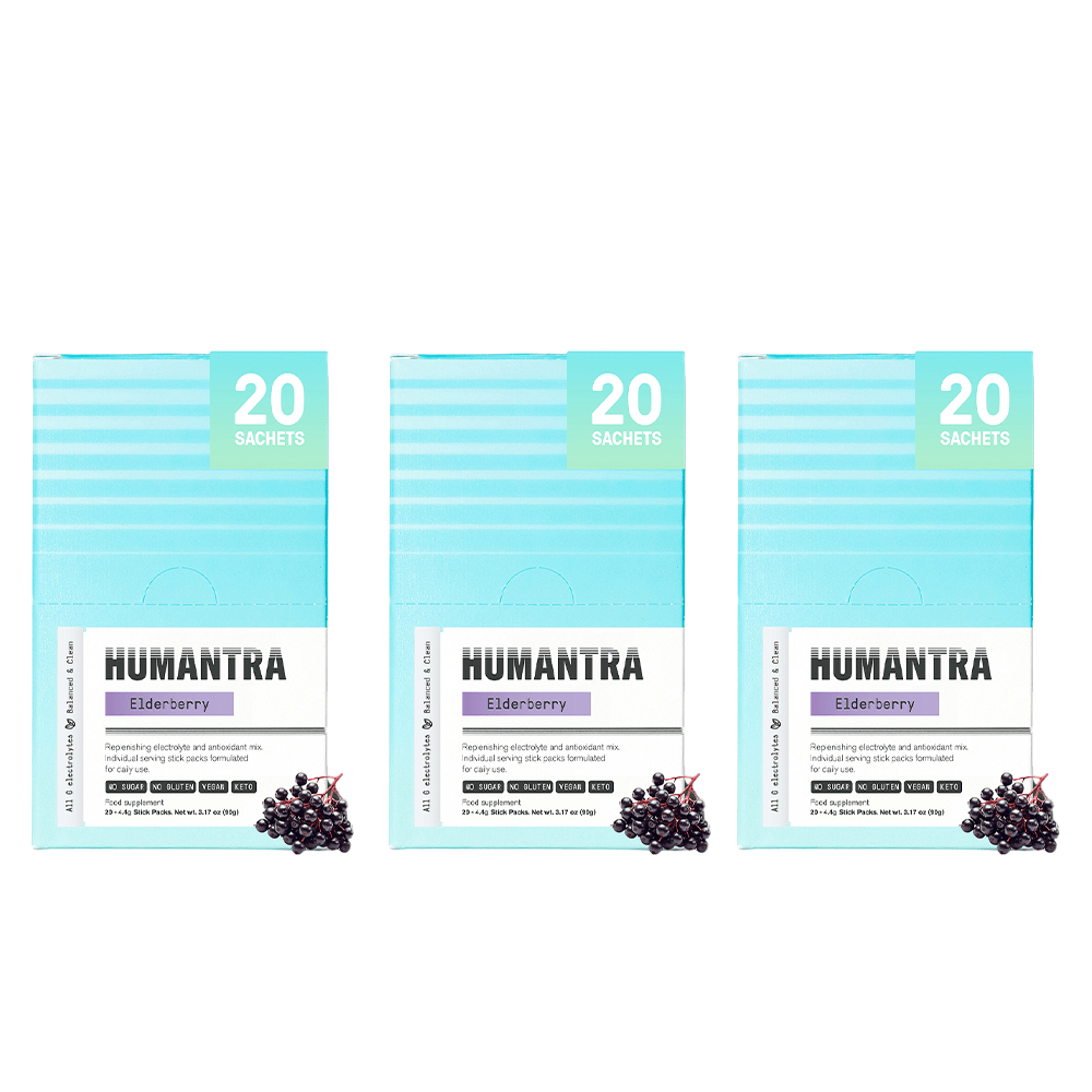 Humantra Elderberry 3 Pack Set - Beauty Tribe