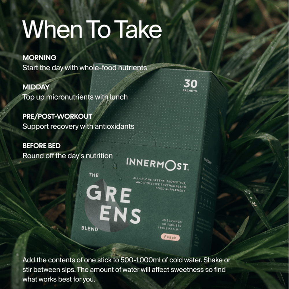 Innermost The Greens Blend | 7 Sticks | Peach (vegan) - Beauty Tribe