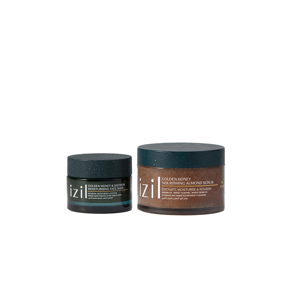 Izil Beauty Golden Honey Moisture-Replenishing Duo