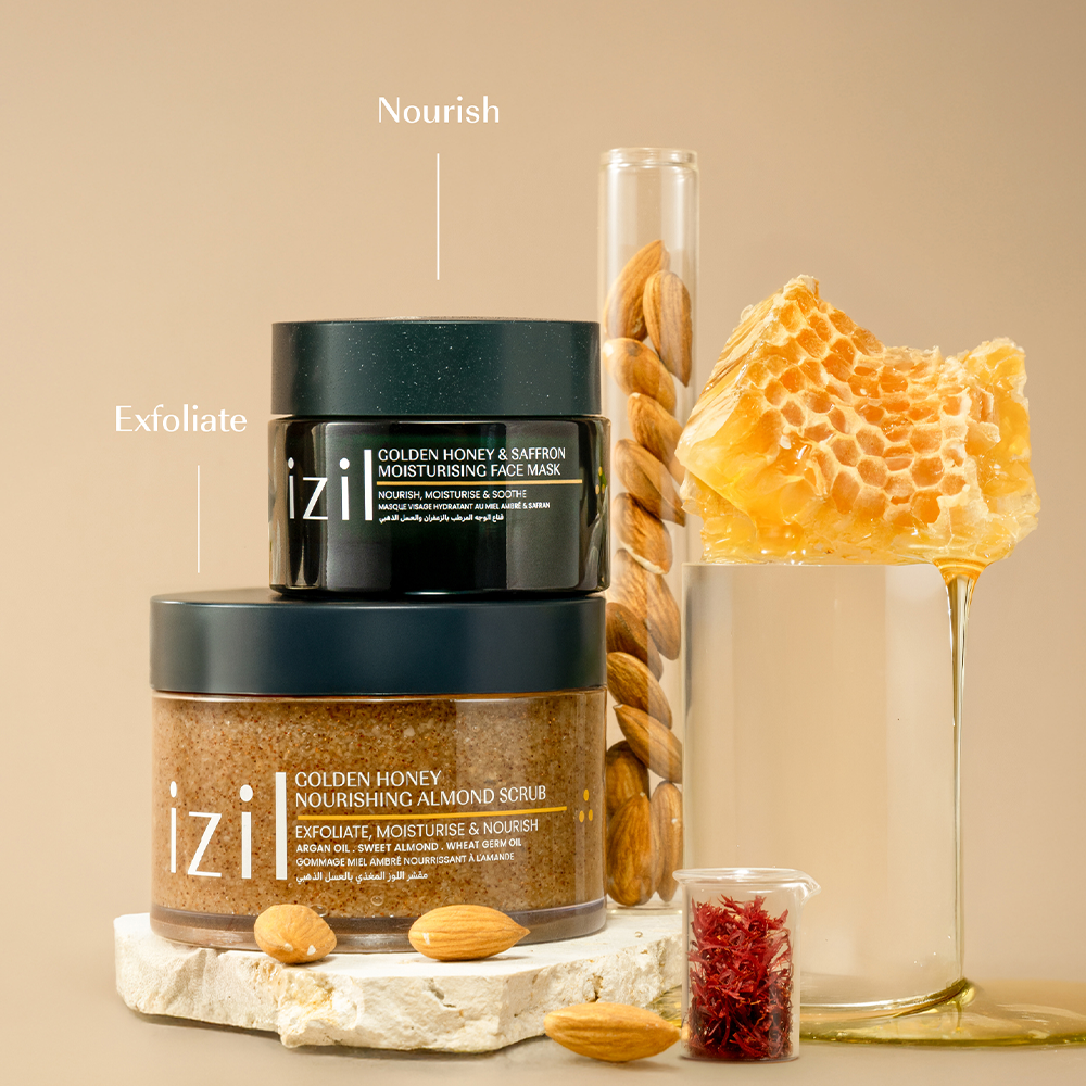 Izil Beauty Golden Honey Moisture-Replenishing Duo