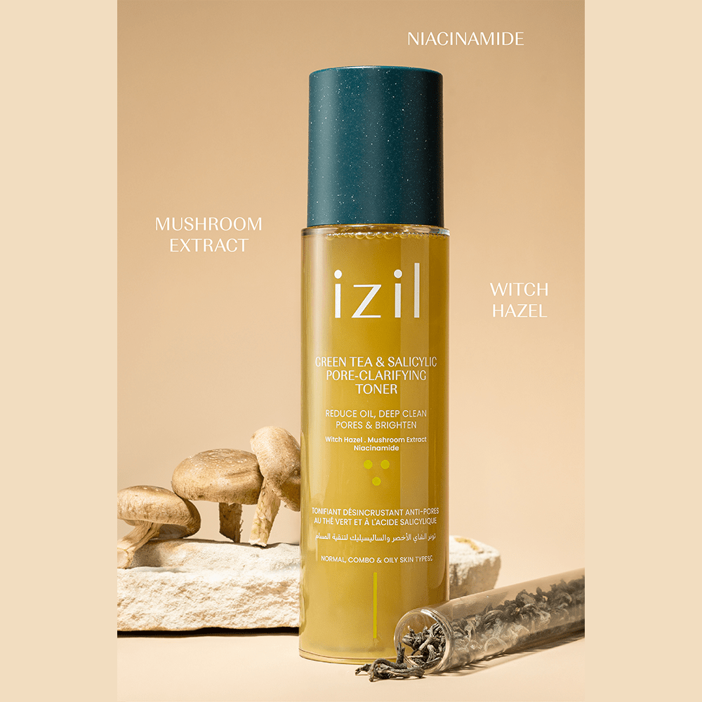Izil Beauty Green Tea & Salicylic Pore - Clarifying Toner 190ml - Beauty Tribe