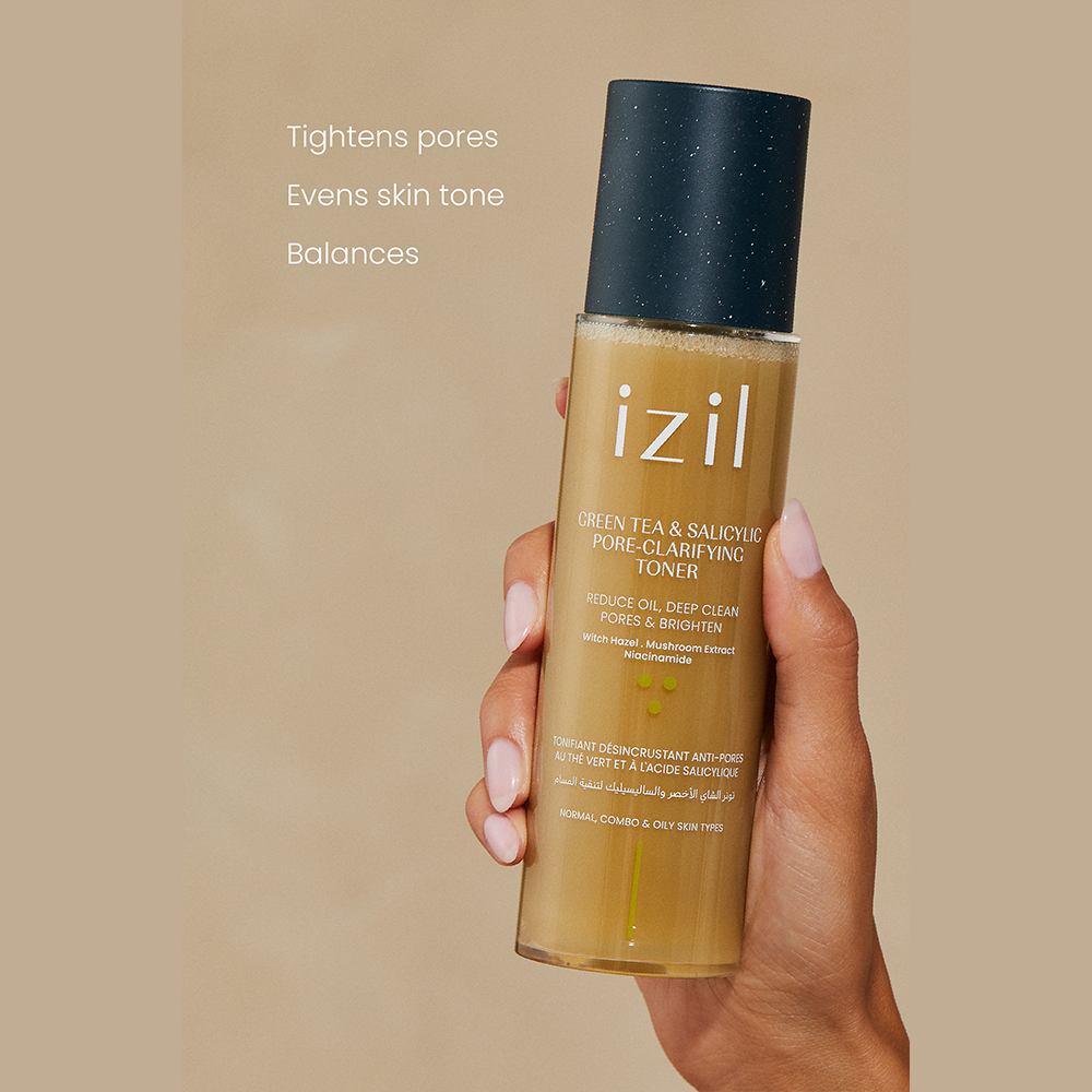 Izil Beauty Green Tea & Salicylic Pore-Clarifying Toner 190ml