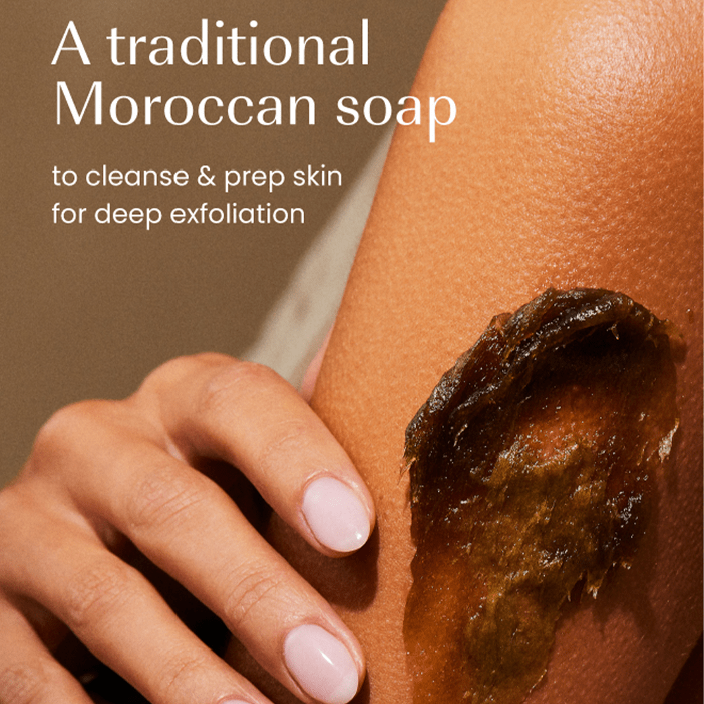 Izil Beauty Moroccan Beldi Black Soap 240g - Beauty Tribe