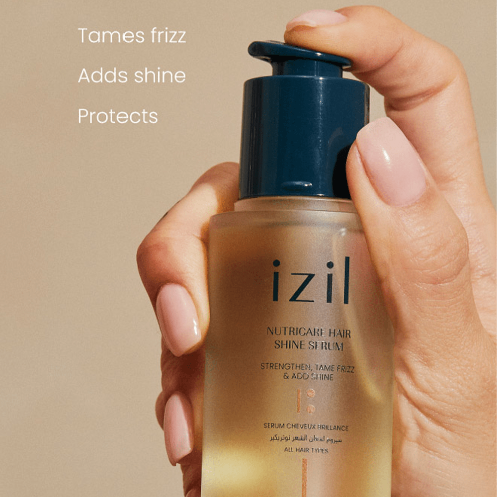 Izil Beauty Nutricare Argan Hair Shine Serum 50ml - Beauty Tribe