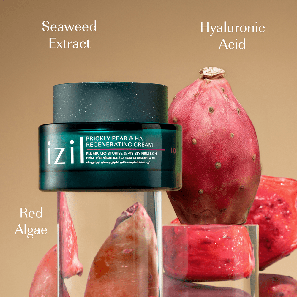 Izil Beauty Prickly Pear & HA Regenerating Cream 65ml - Beauty Tribe