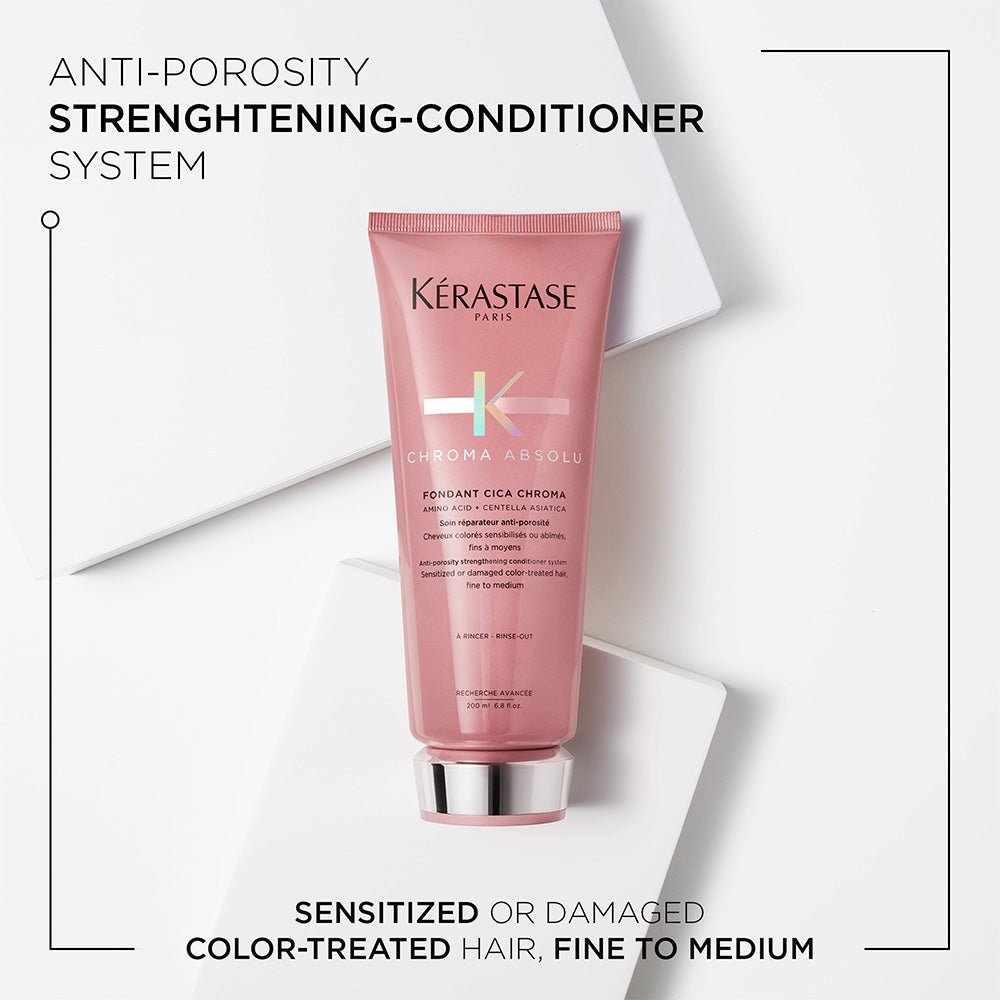 Kerastase Chroma Absolu Fondant Cica Conditioner For Sensitised or Damaged Color - Treated Hair - 200 ml - Beauty Tribe