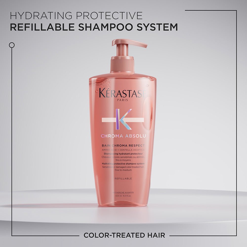 Kerastase Chroma Absolu Shampoo for Color - Treated Hair - 500 ml - Beauty Tribe