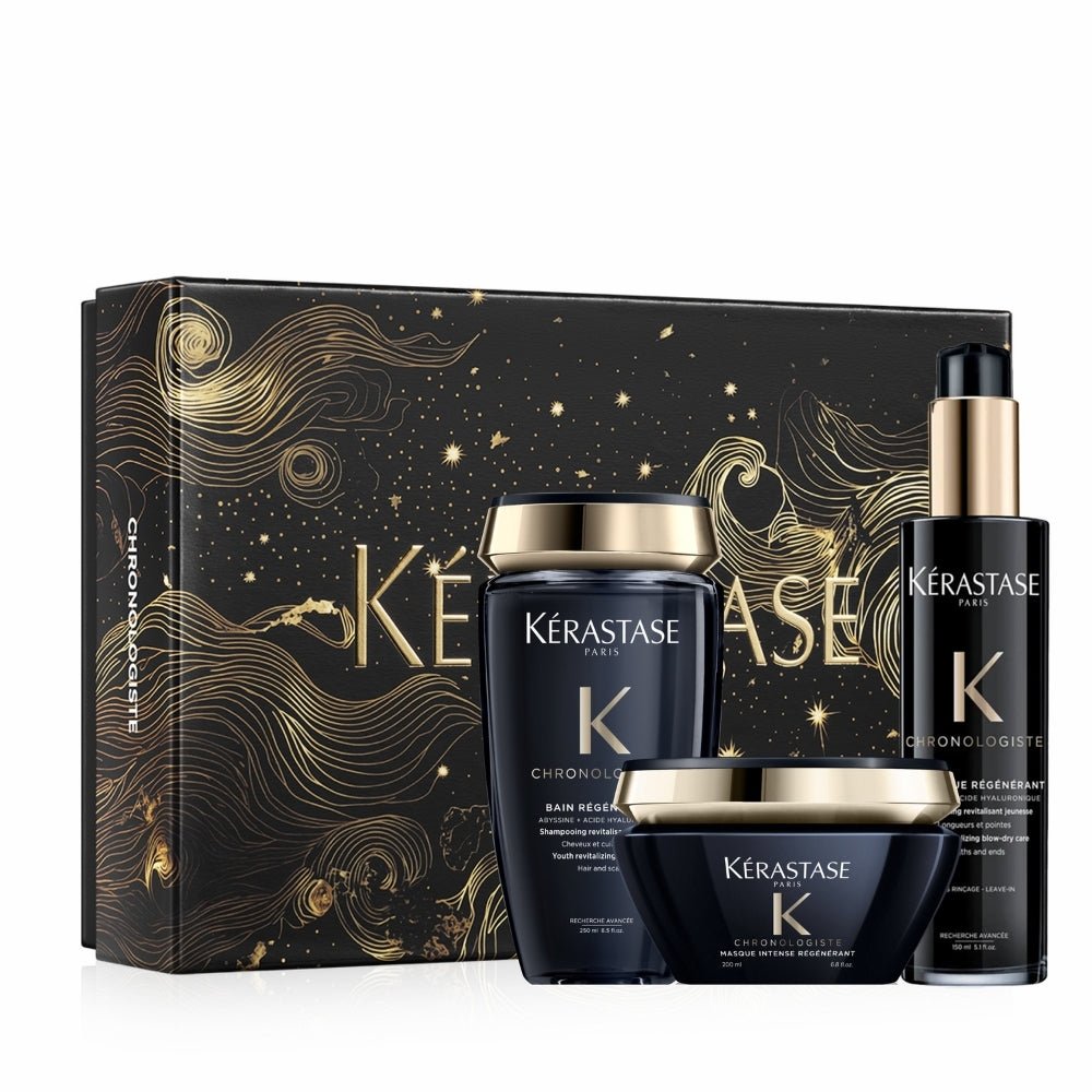 Kerastase Chronologiste Regenerating Set for All Hair Types - Beauty Tribe