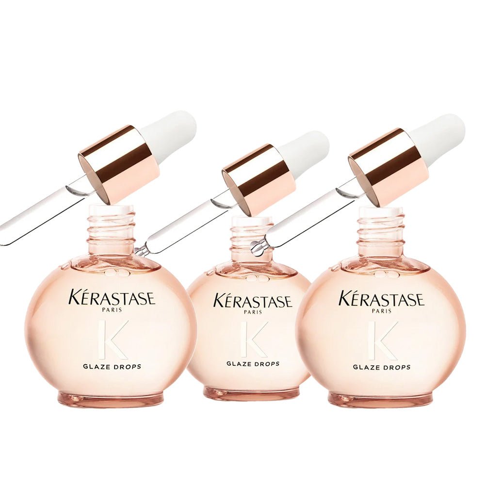 Kerastase Gloss Absolu Glaze Drops 3 Pack Set - Beauty Tribe