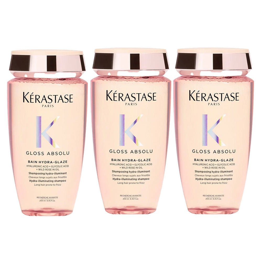 Kerastase Gloss Absolu Hydra - Glaze Shampoo 3 Pack Set - Beauty Tribe