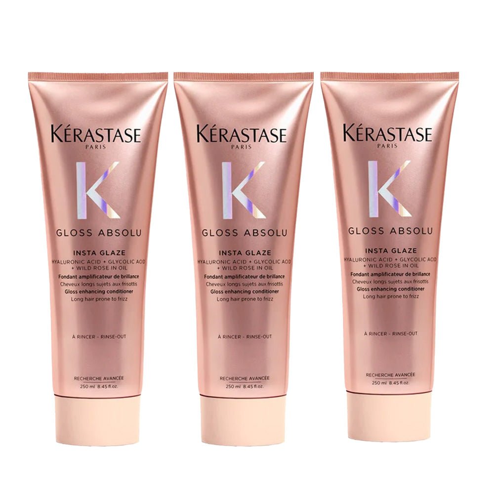 Kerastase Gloss Absolu Insta - Glaze Conditioner 3 Pack Set - Beauty Tribe