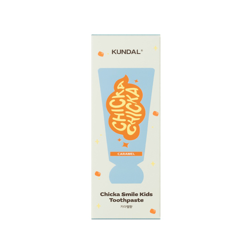 Kundal Chicka Smile Vegan Kids Toothpaste Caramel 60g - Beauty Tribe