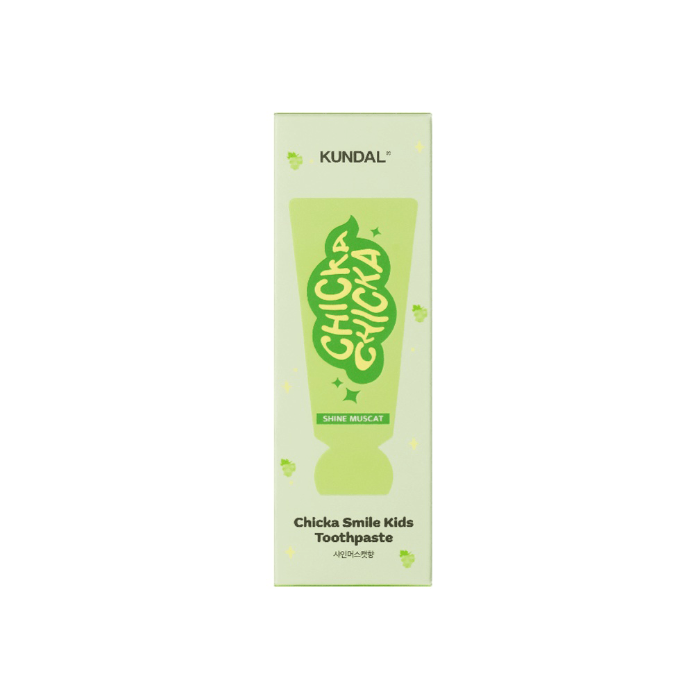 Kundal Chicka Smile Vegan Kids Toothpaste Shine Muscat 60g - Beauty Tribe