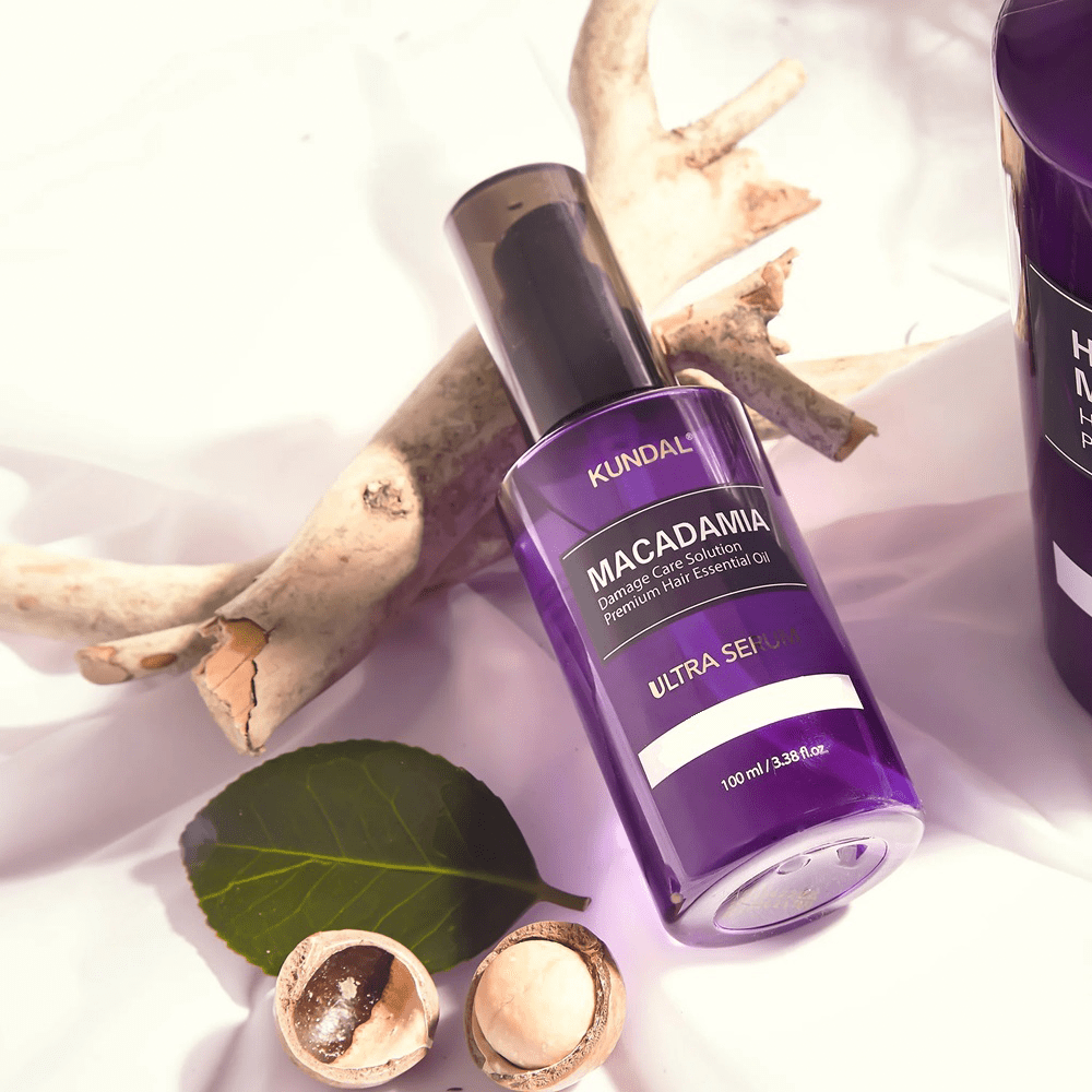 Kundal Macadamia Hair Ultra Serum Blackberry Bay 100 ml - Beauty Tribe