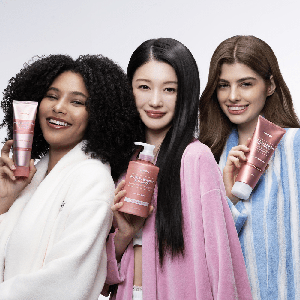 Kundal Protein Bonding No Wash Leave In Hair Treatment For Damaged Hair Violet Muguet 130 ml - Beauty Tribe