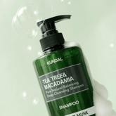 Kundal Tea Tree & Macadamia Deep Cleansing Ph Balanced Shampoo For Oily Scalp White Musk 500 ml - Beauty Tribe