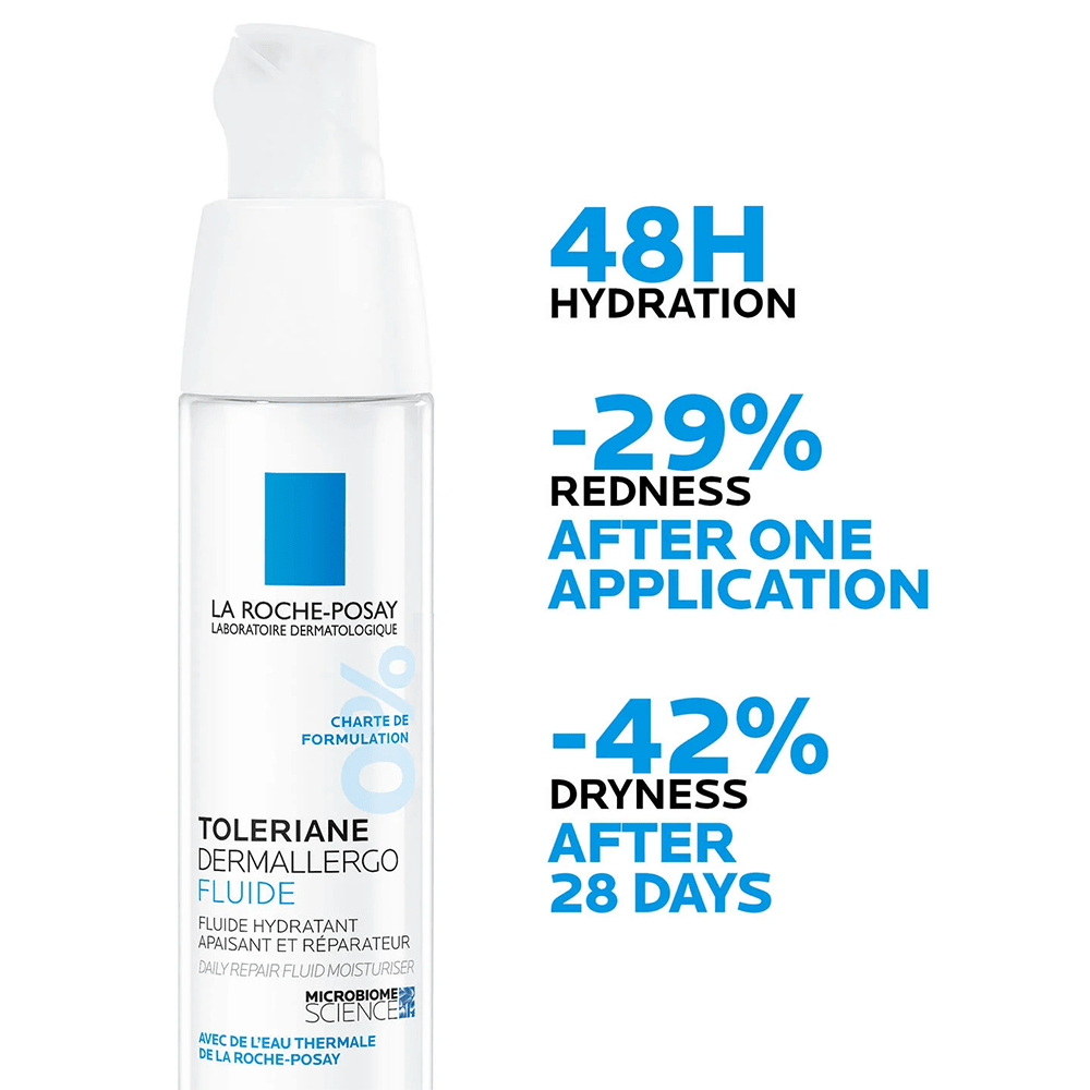 La Roche Posay Toleriane Dermallergo Fluid Moisturizer 40ml - Beauty Tribe
