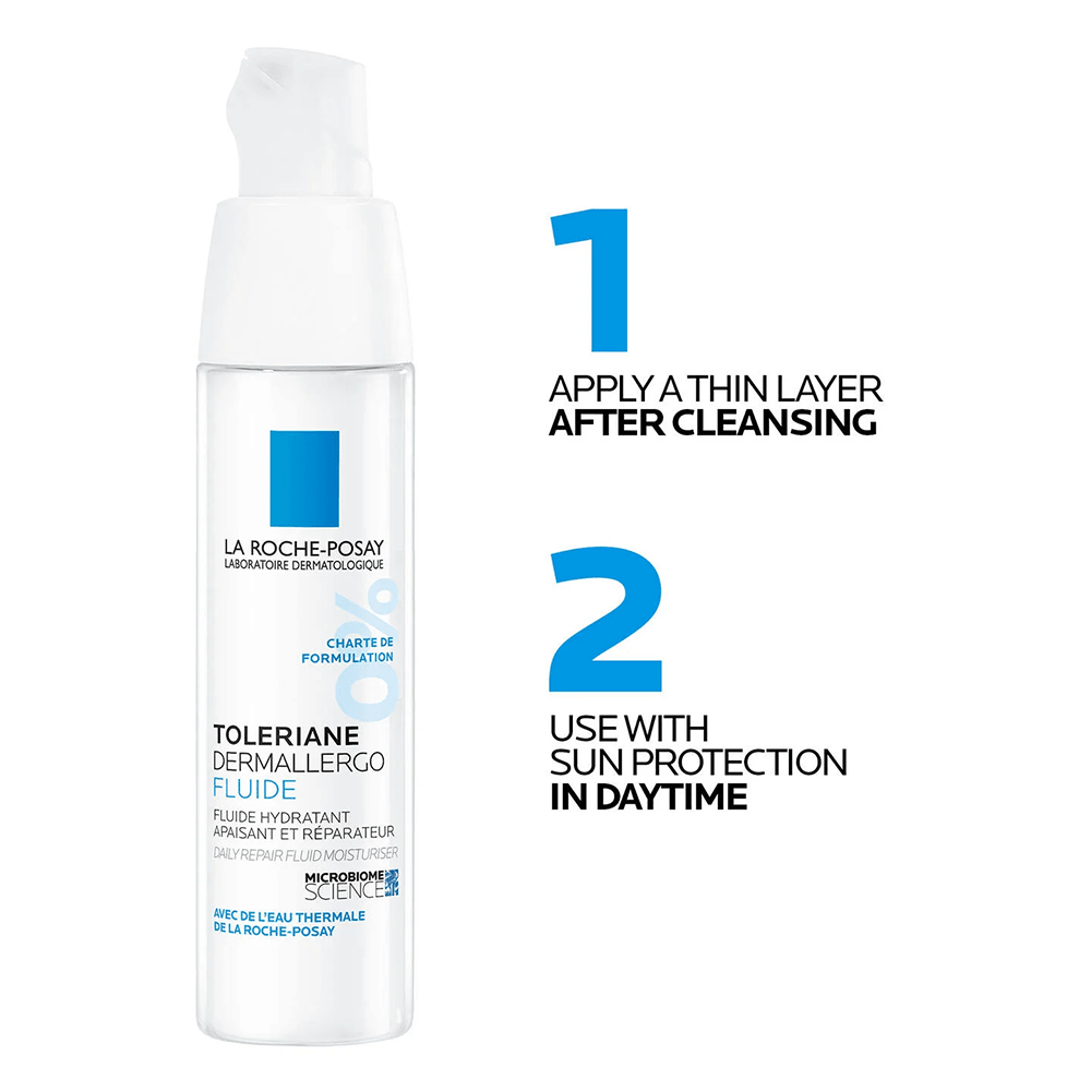 La Roche Posay Toleriane Dermallergo Fluid Moisturizer 40ml - Beauty Tribe