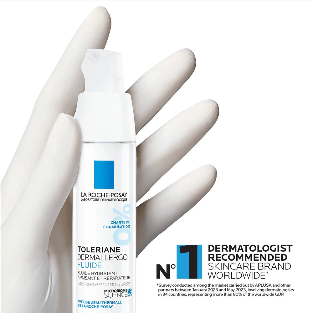 La Roche Posay Toleriane Dermallergo Fluid Moisturizer 40ml - Beauty Tribe