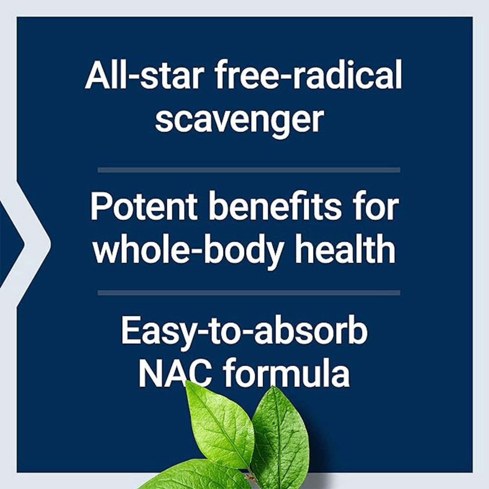 Life Extension N-Acetyl-L-Cysteine 600 mg – 60 Veg Caps - Beauty Tribe