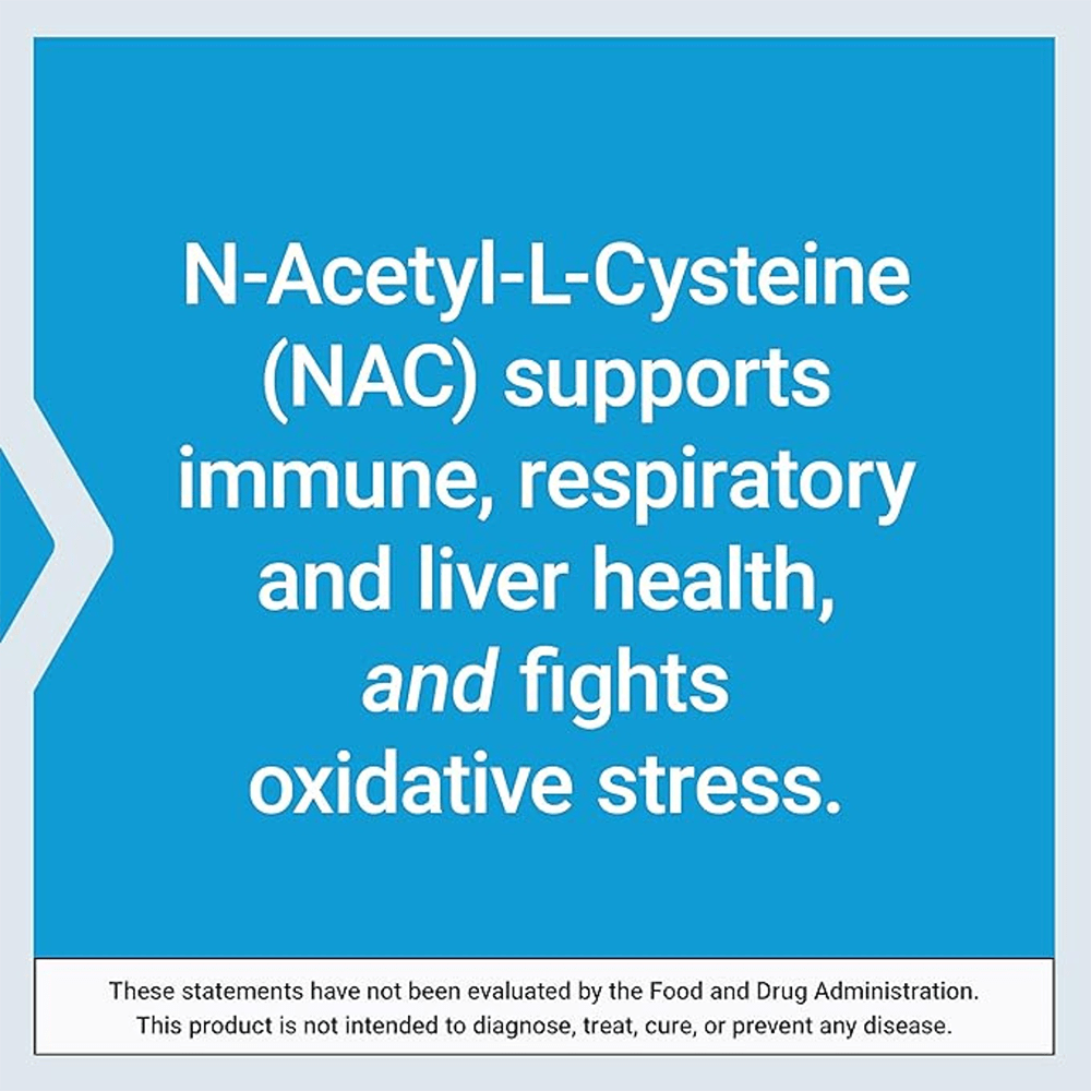 Life Extension N-Acetyl-L-Cysteine 600 mg – 60 Veg Caps - Beauty Tribe