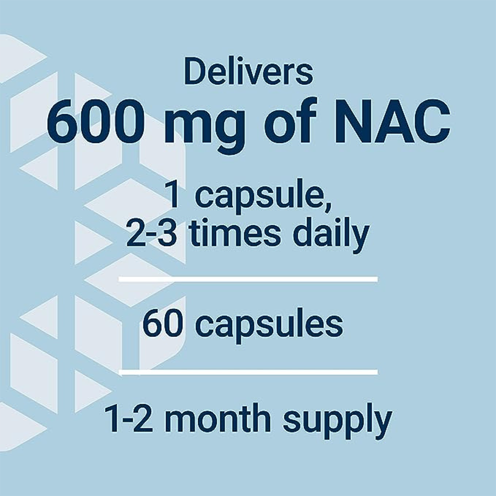 Life Extension N-Acetyl-L-Cysteine 600 mg – 60 Veg Caps