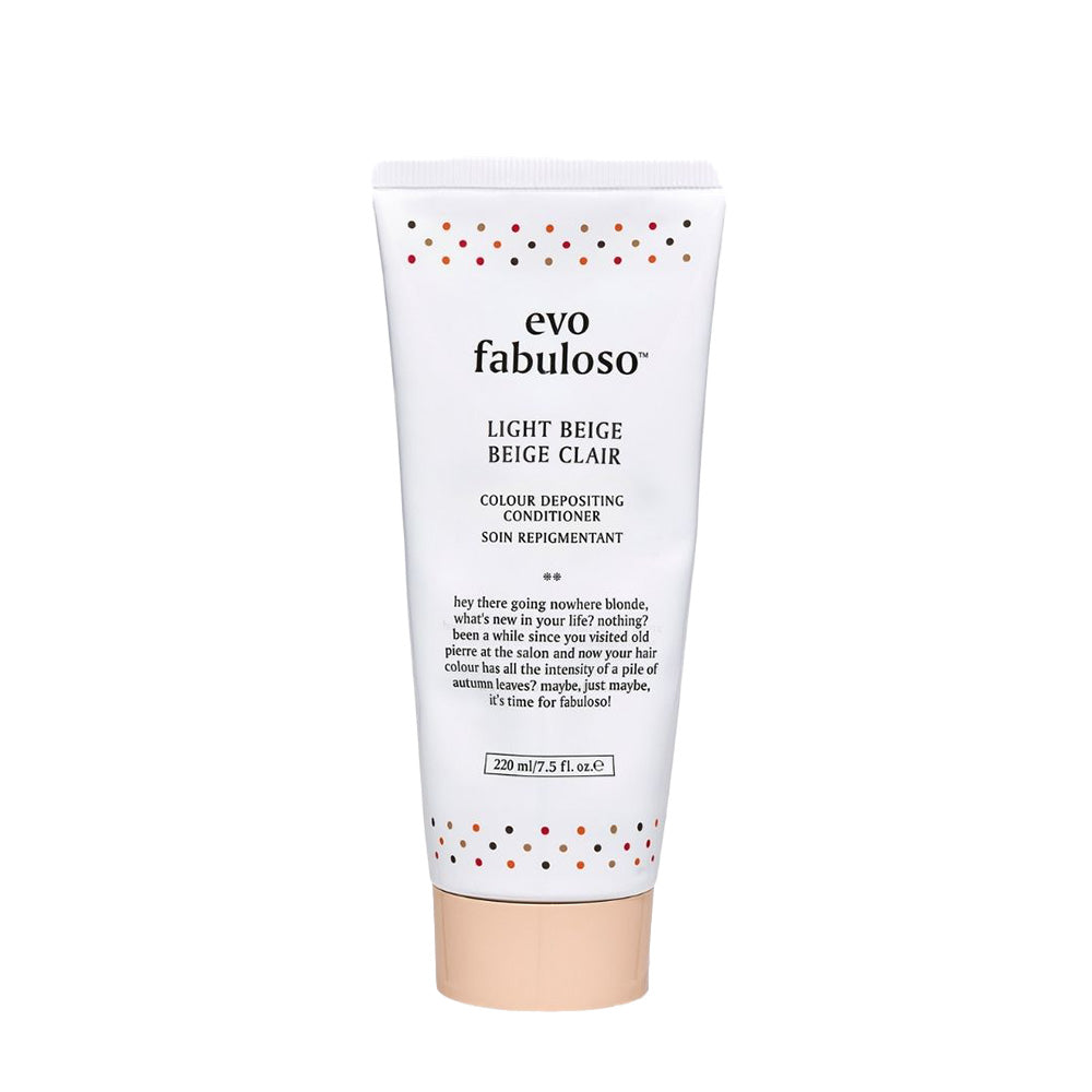Fabuloso Light Beige Colour Intensifying Conditioner 30ml