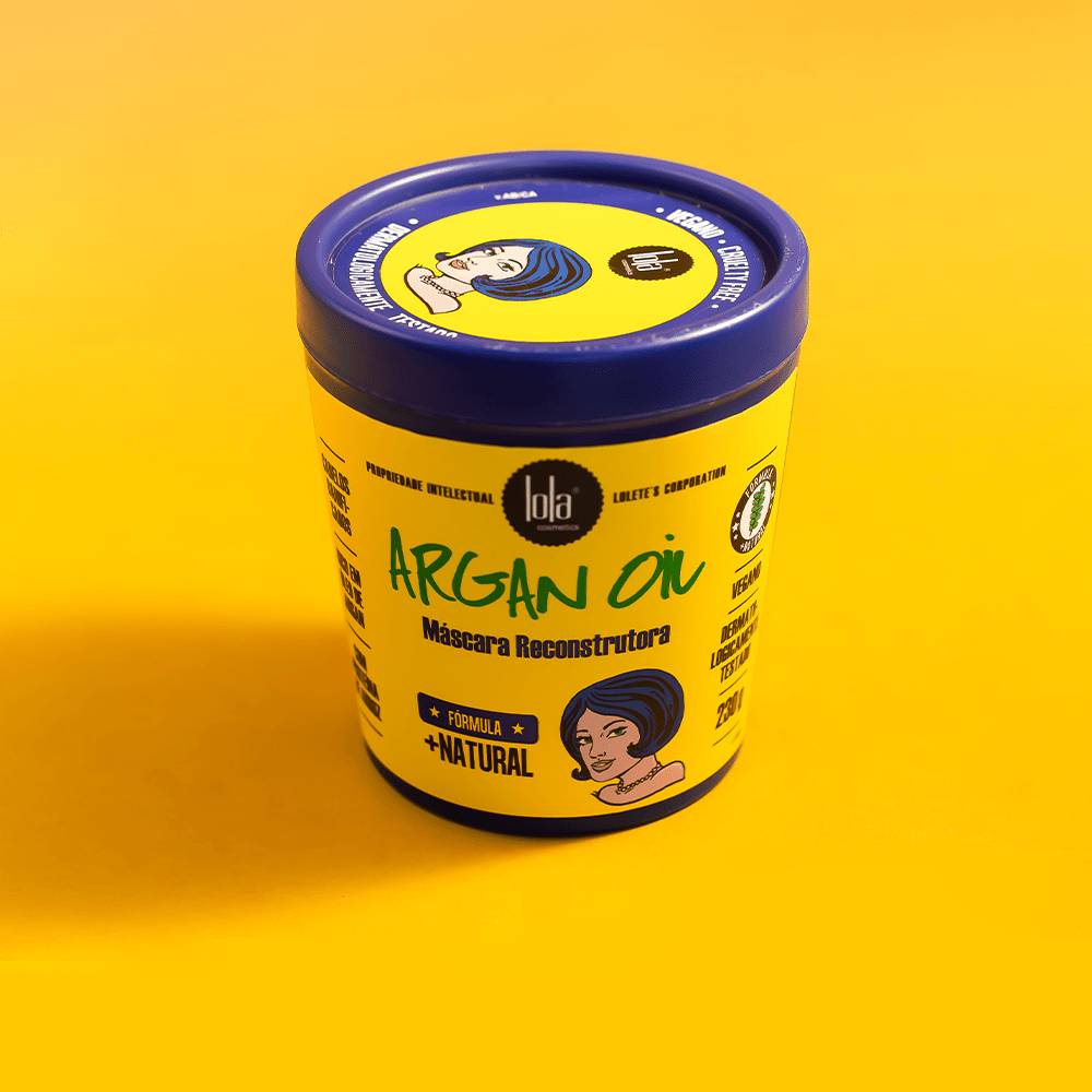 Lola from Rio Argan Oil Reconstructive Hair Mask For Damaged Hair 230g - Beauty Tribe
