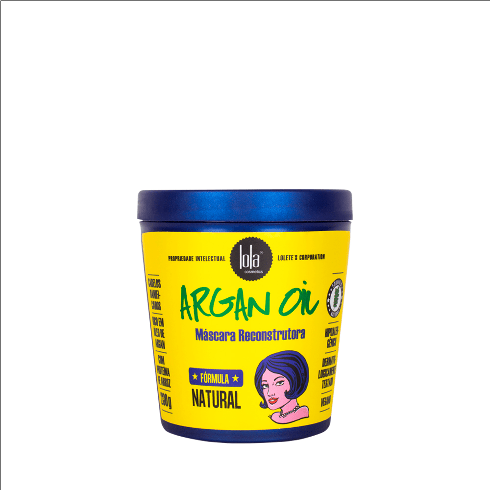 Lola from Rio Argan Oil Reconstructive Hair Mask For Damaged Hair 230g - Beauty Tribe