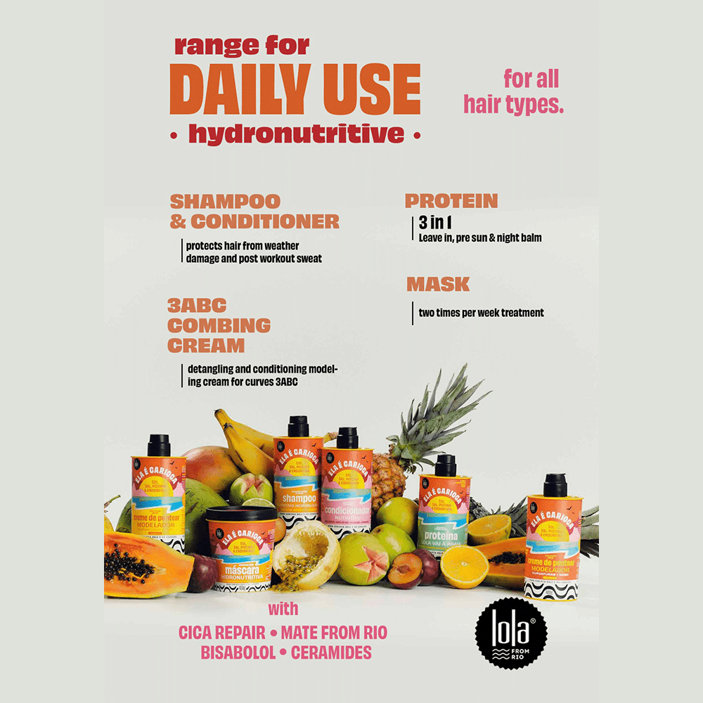 Lola from Rio Ela E Carioca Nourishing Conditioner For All Hair Types 500g - Beauty Tribe