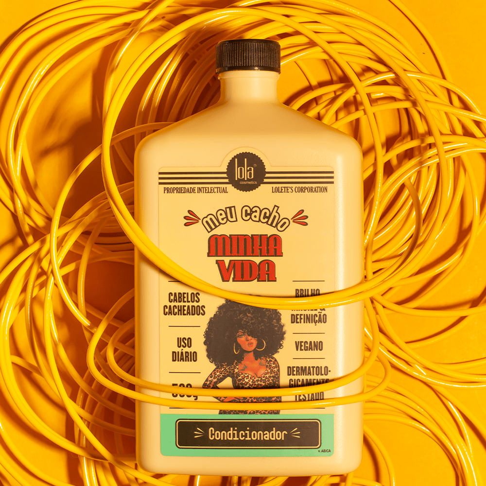 Lola from Rio Meu Cacho Minha Vida Hair Moisturising Conditioner For Curly Hair 500g - Beauty Tribe