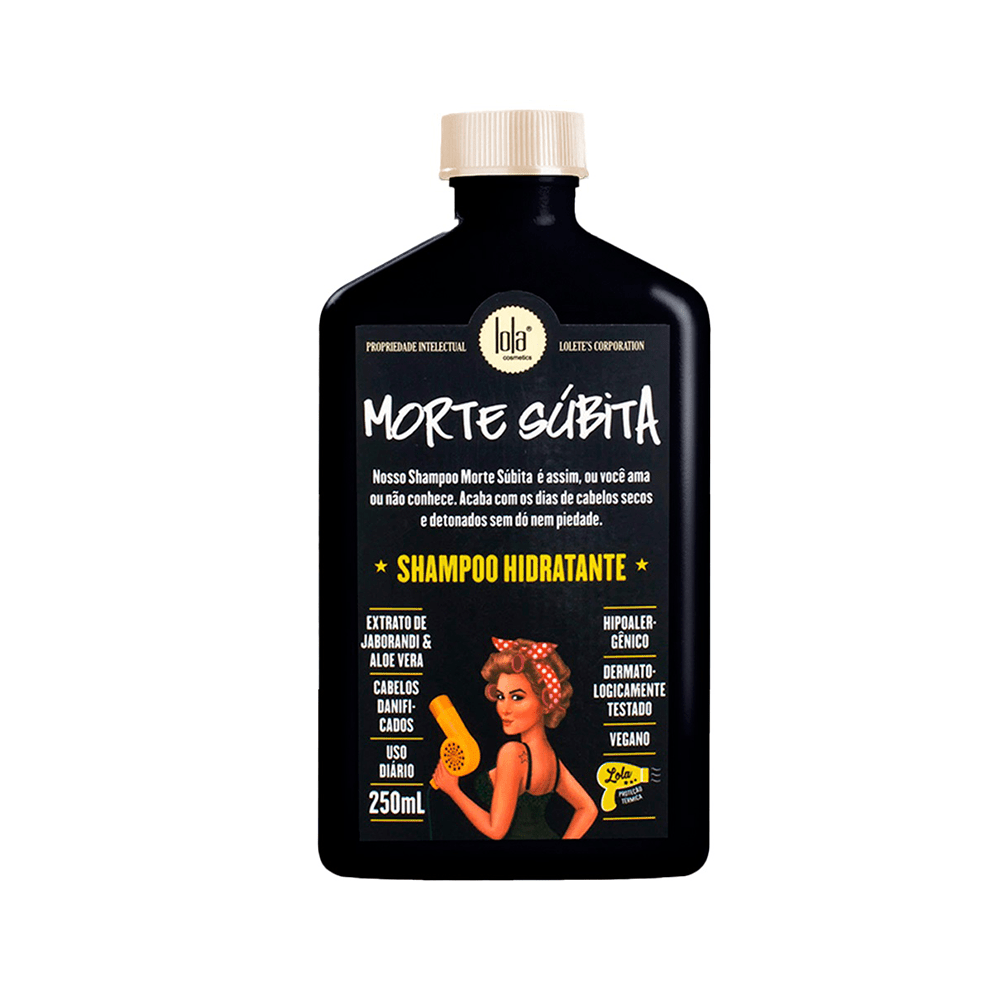 Lola from Rio Morte Subita Intense Moisturising Shampoo For Damaged & Chemically Treated Hair 250ml - Beauty Tribe