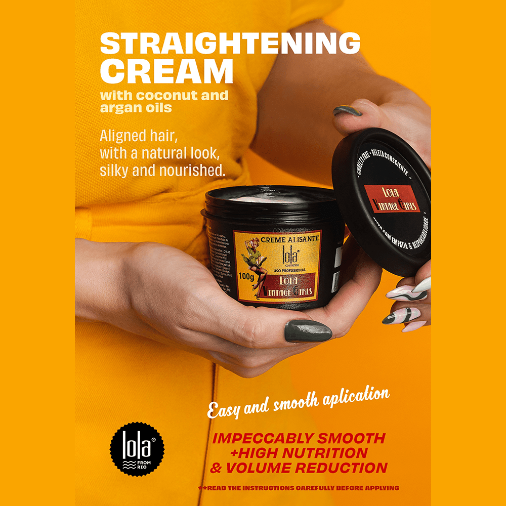 Lola from Rio Vintage Girls Straightening Cream 100g - Beauty Tribe