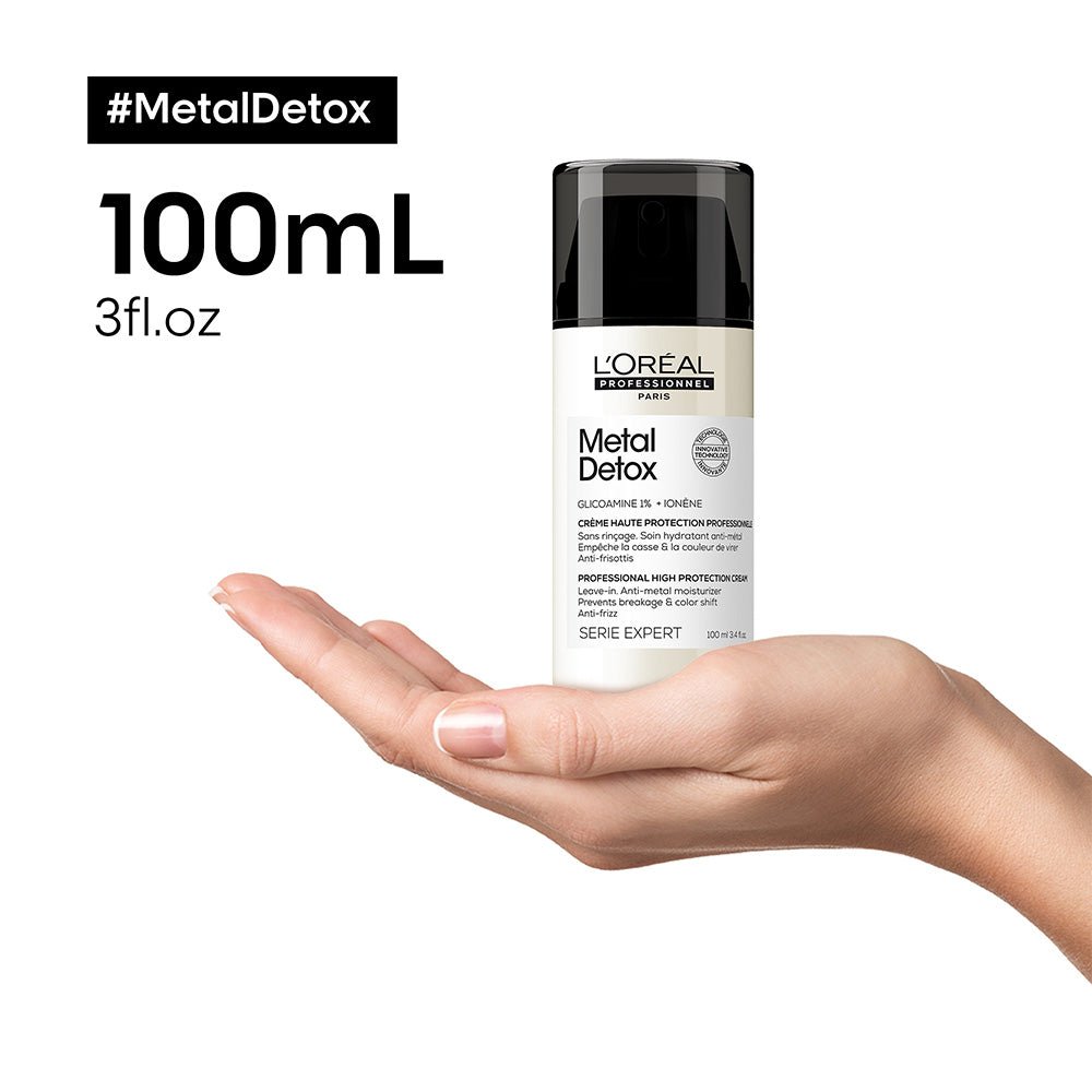 L’Oreal Professionnel Metal Detox Leave in Cream 100ml - Beauty Tribe