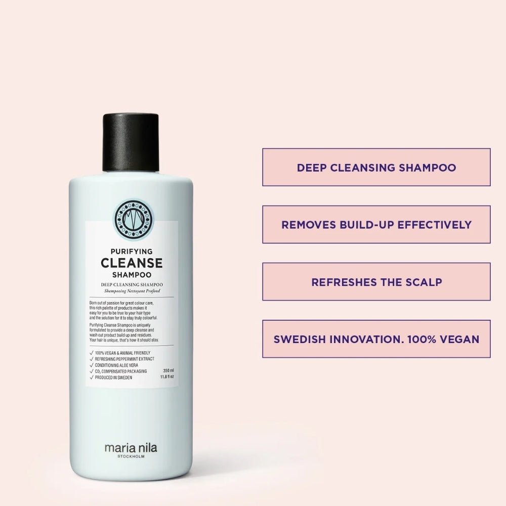 Maria Nila Cleanse Purifying Shampoo 350ml - Beauty Tribe