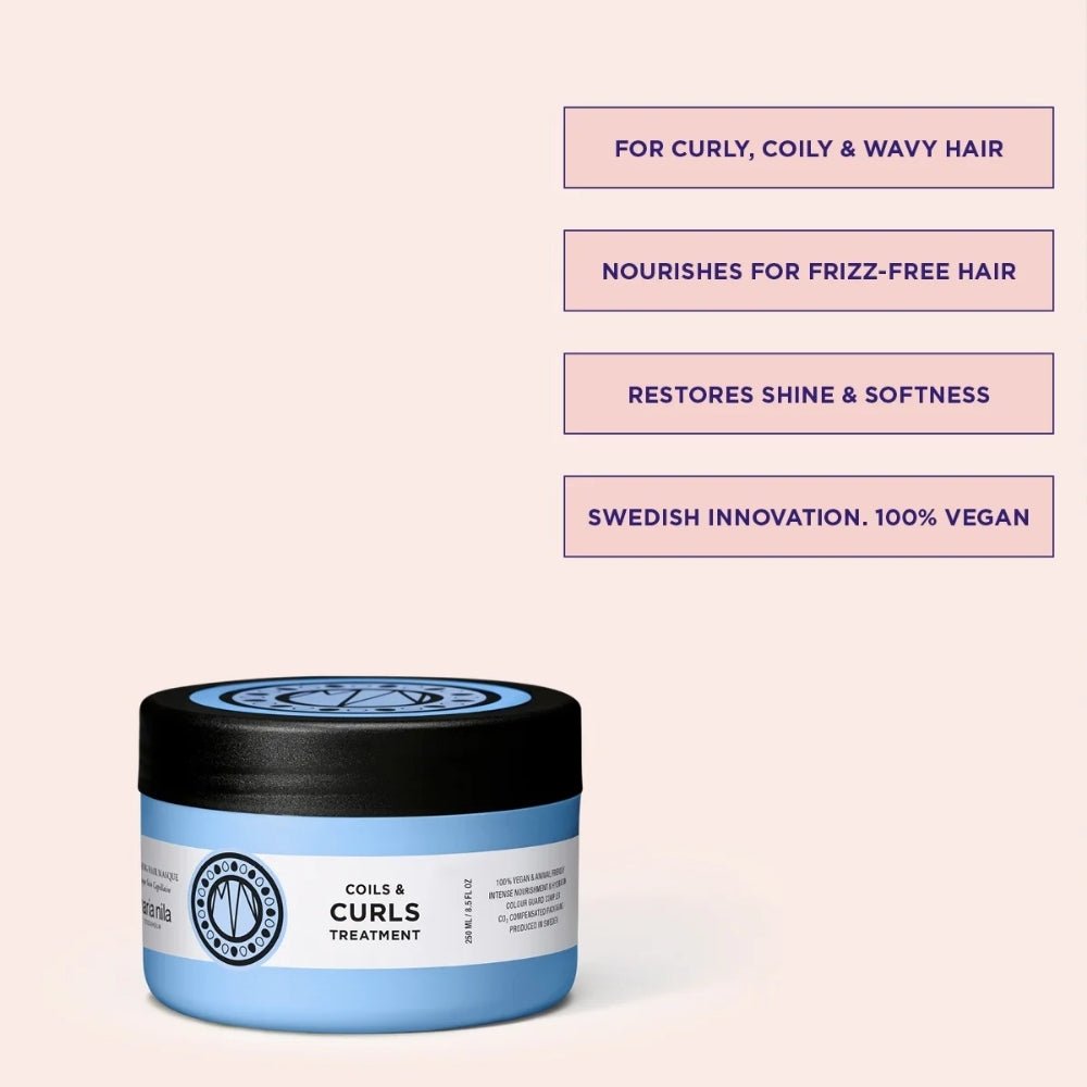 Maria Nila Coils & Curls Masque 250ml - Beauty Tribe