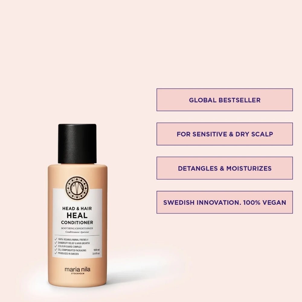 Maria Nila Head & Hair Heal Travel Size Conditioner 100ml - Beauty Tribe