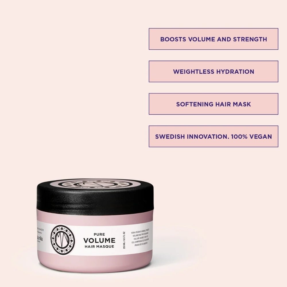 Maria Nila Pure Volume Masque 250ml - Beauty Tribe